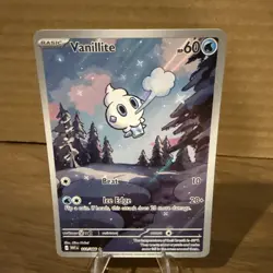 Pokemon Vanillite IR 111/086 SV11W White Flare English Near Mint Condition - Image 1