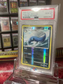 PSA 10 Wailord 47/147 Reverse Holo Rare Pokemon Platinum Supreme Victors *POP 1* - Image 2
