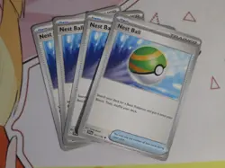 4x Nest Ball 181/198 Playset Scarlet & Violet Base Set - Image 1