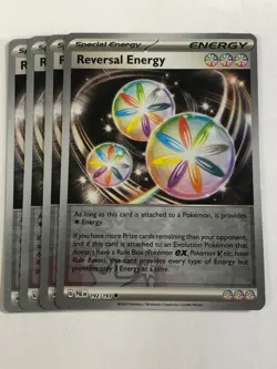 Pokemon TCG Paldea Evolved 4x Playset Reverse Holo Reversal Energy 192/193 NM - Image 1