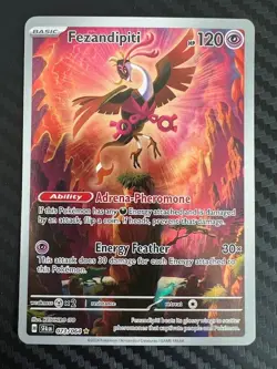 Pokemon TCG Fezandipiti 073/064 Shrouded Fable Holo Illustration Rare NM - Image 1