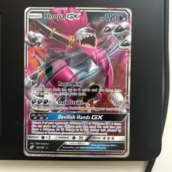 Hoopa GX 96/181 Ultra Rare SM - Team Up Pokemon Card NM Near Mint - Image 1