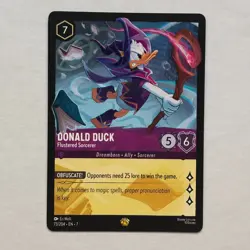 Donald Duck 73/204 Disney Lorcana Archazia's Island Regular Legendary Card NM - Image 1