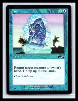 Vintage MTG Snap #43 Urza's Legacy Regular Common Magic Card TCG CCG LP - Image 1