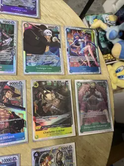 One Piece TCG cards total 19! All Secret Rares! Multiple Sets! CCG Holo Artworks - Image 4