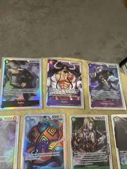 One Piece TCG cards total 19! All Secret Rares! Multiple Sets! CCG Holo Artworks - Image 5