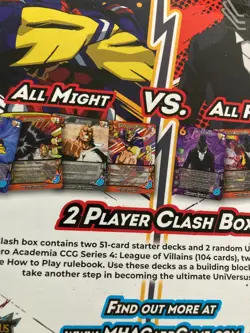 Collectible Card Game, My Hero Academia, Two Player Deck Incomplete - Image 4