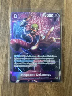 OP10-071 Donquixote Doflamingo SR Alt Art One Piece TCG English Card Mint - Image 1