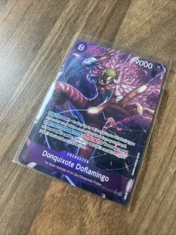 OP10-071 Donquixote Doflamingo SR Alt Art One Piece TCG English Card Mint - Image 3