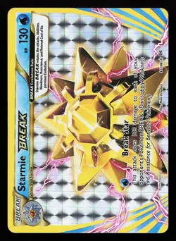 Starmie BREAK 32/108 Rare Holo XY Evolutions Pokemon Card - Image 1