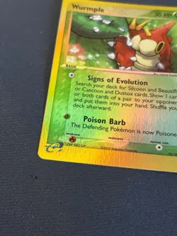 Wurmple Reverse E Reader 81/97 wotc Pokemon card Lp - Image 4