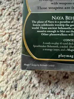 Magic: The Gathering Shards of Alara Naya Behemoths Intro Pack (Factory Sealed) - Image 3