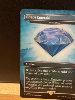 Magic The Gathering Chaos Emerald (Blue) - Lotus Petal Secret Lair Drop Foil - Image 2