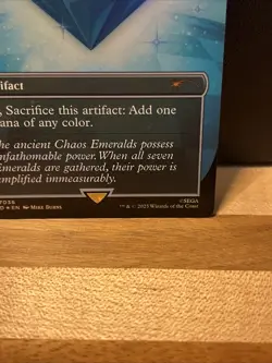 Magic The Gathering Chaos Emerald (Blue) - Lotus Petal Secret Lair Drop Foil - Image 4