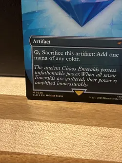 Magic The Gathering Chaos Emerald (Blue) - Lotus Petal Secret Lair Drop Foil - Image 5