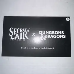 MTG D&D Secret Lair Death Is In The Eye Of The Beholder II NON FOIL - Image 2