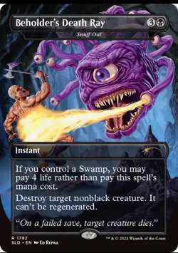 MTG D&D Secret Lair Death Is In The Eye Of The Beholder II NON FOIL - Image 5