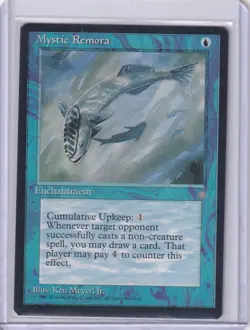 Magic the Gathering MTG - Mystic Remora - Ice Age #87 - Image 4