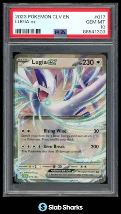 2023 POKEMON CLASSIC COLLECTION #017/034 LUGIA EX VENUSAUR &AMP DECK PSA 10 - Image 1