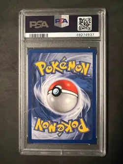 Pokemon Grass Energie (Energy) from French Base Set 1st Edition #99 in a PSA 8 ! - Image 2