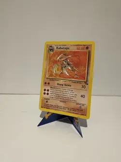 Pokemon Kabutops Card 24/62 Fossil Non-Holo Rare LP - Image 1