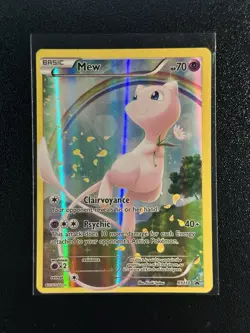 Pokemon Mew XY110 XY Generations Full Art Promo Mythical Collection NM - Image 1