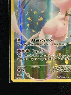Pokemon Mew XY110 XY Generations Full Art Promo Mythical Collection NM - Image 4