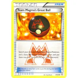 Team Magma's Great Ball - 31/34 - Uncommon - Double Crisis #31/34 Pokemon TCG - Image 1