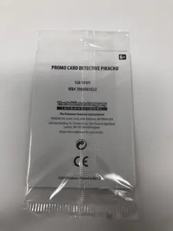 Pokemon 2019 Black Star Promo SM190 DVD Stamped Holo Detective Pikachu Sealed - Image 3