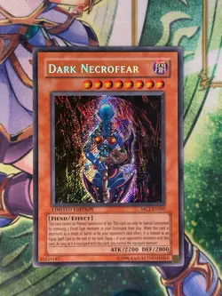 Yugioh - Dark Necrofear MC1-EN005 Secret Rare Limited Edition LP - Image 1