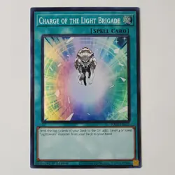 Charge of the Light Brigade - RA02-EN055 - Super Rare - NM - 1st ed - Yugioh - Image 1