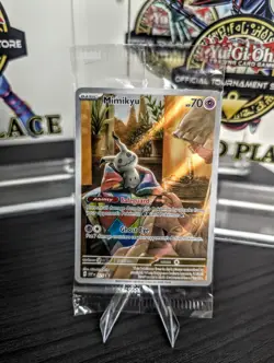 SEALED Pokemon Mimikyu SVP 075 Paldean Fates Promo Cards - Image 1