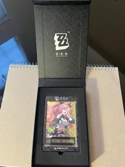 Zenless Zone Zero ZZZ Nicole Demara Gold Anime Impulse Metal Card - Image 1