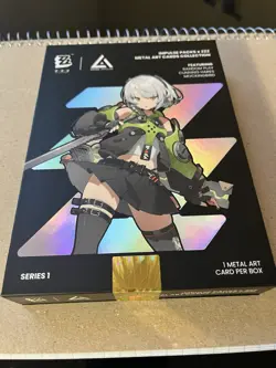 Zenless Zone Zero ZZZ Nicole Demara Gold Anime Impulse Metal Card - Image 2