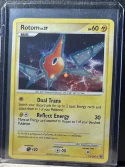 Rotom Lv.37 13/100 Holo Majestic Dawn Pokemon Card - Image 1
