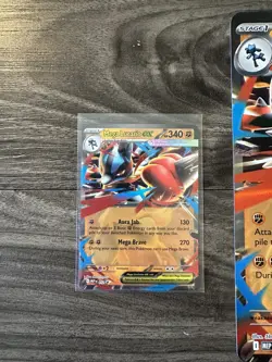 Mega Lucario EX Promo + Jumbo Card Pokemon TCG NM condition! - Image 2