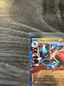 Mega Lucario EX Promo + Jumbo Card Pokemon TCG NM condition! - Image 3