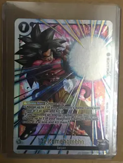 1x 10x Kamehameha FB03-137 Alternate Art Dragon Ball Super Card SS4 Fusion world - Image 1