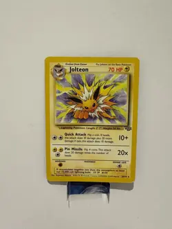 Pokemon Jolteon TCG Jungle 20/64 Non-Holo Card Unlimited Rare, LP/MP - Image 1