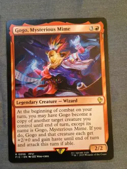 Gogo, Mysterious Mime 56 NM MTG FINAL FANTASY Commander Magic - Image 1