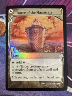 Tower of the Magistrate (x1 Foil Future Sight) MTG The List - Mystery Booster 2 - Image 1
