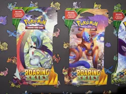 Pokemon XY Roaring Skies Sleeved Booster Pack Art Set - Sealed Lot of 4 Packs - Image 2