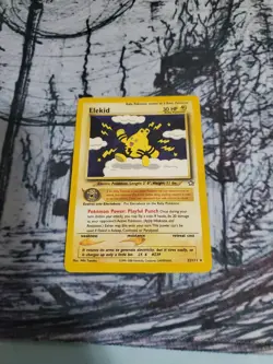 2000 Elekid 22/111 Neo Genesis Unlimited Rare WOTC Pokemon TCG Lightly Played - Image 1
