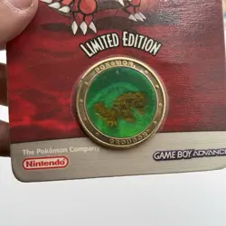 2003 Nintendo Pokemon Ruby And Sapphire Limited Edition Collector’s Coins - Image 2