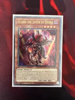 Yugioh! Aluber the Jester of Despia OP20-EN003 Ultimate Rare LP - Image 1