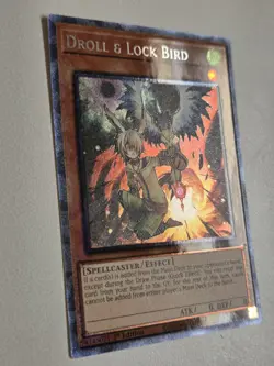 Droll & Lock Bird (PCR) RA02-EN006 Prismatic Collector's Rare Yugioh 1st Edition - Image 2