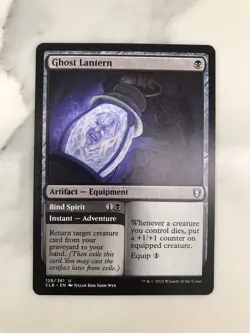 Ghost Lantern MTG Magic the Gathering Card NM Near Mint CLB - Image 1