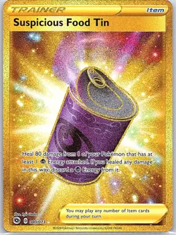 Suspicious Food Tin 80/73 Champion's Path - Pokemon Card - NM - Image 1