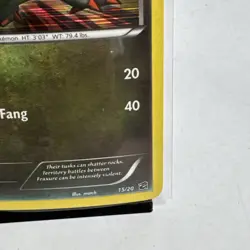 Pokemon Fraxure 15/20 Dragon Vault Holo LP-NM Card - Image 5