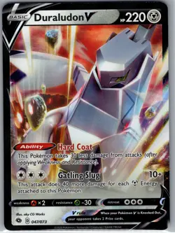 Duraludon V 47/73 Champion's Path - Pokemon Card - NM - Image 1
